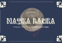 Magika Barika Font - Featured Image