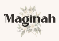 Maginah Font - Featured Image