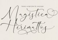 Magistica Herimattos Font - Featured Image