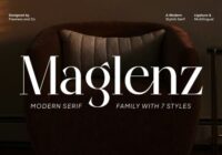 Maglenz Font - Featured Image