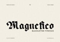 Magnefico Font - Featured Image