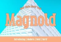 Magnold Font - Featured Image