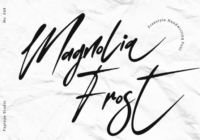 Magnolia Frost Font - Featured Image