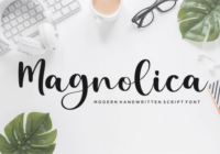 Magnolica Font - Featured Image