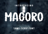Magoro Font - Featured Image