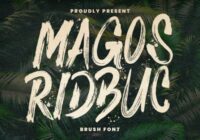 Magos Ridbuc Font - Featured Image