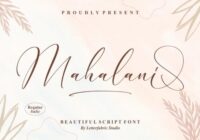 Mahalani Font - Featured Image