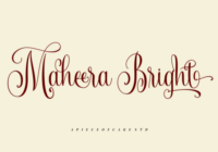 Maheera Bright Font - Featured Image