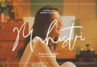 Mahistri Signature Font - Featured Image