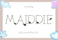 Maiddie Font - Featured Image