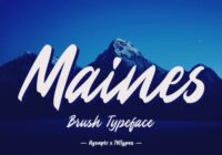 Maines Font - Featured Image