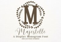 Majestelle Monogram Font - Featured Image