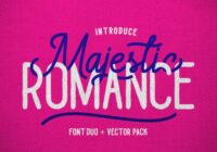 Majestic Romance Font - Featured Image