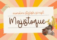 Majistoque Font - Featured Image