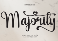 Majority Font - Featured Image