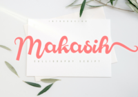 Makasih Font - Featured Image