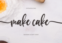 Make Cake Font - Featured Image