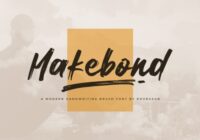 Makebond Font - Featured Image