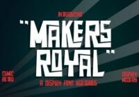 Makers Royal Font - Featured Image