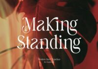 Making Standing Font - Featured Image