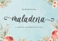 Maladena Font - Featured Image