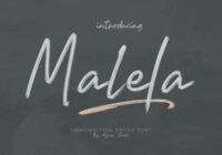 Malela Font - Featured Image
