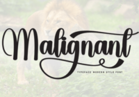 Malignant Font - Featured Image