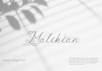 Malikian Font - Featured Image
