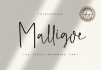 Malligoe Font - Featured Image