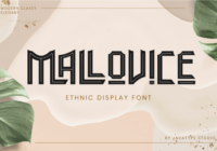 Mallovice Font - Featured Image