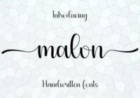 Malon Font - Featured Image
