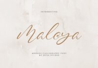 Maloya Font - Featured Image