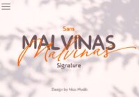 Malvinas Duo Font - Featured Image