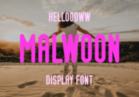 Malwoon Font - Featured Image