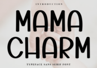 Mama Charm Font - Featured Image