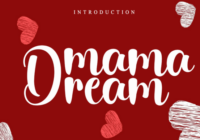 Mama Dream Font - Featured Image