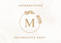 Mama Flower Monogram Font - Featured Image