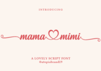 Mama Mimi Font - Featured Image