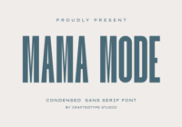 Mama Mode Font - Featured Image