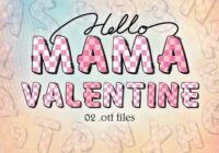 Mama Valentine Font - Featured Image