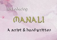 Manali Font - Featured Image