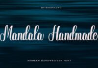 Mandala Handmade Font - Featured Image
