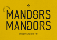 Mandors Font - Featured Image