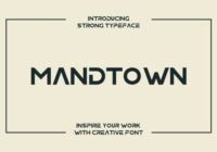 Mandtown Font - Featured Image