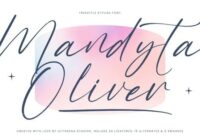 Mandyta Oliver Font - Featured Image
