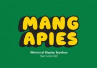 Mang Apies Font - Featured Image