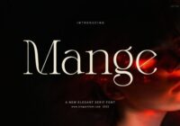 Mange Font - Featured Image