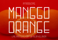 Manggo Orange Font - Featured Image