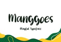 Manggoes Font - Featured Image