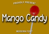 Mango Candy Font - Featured Image